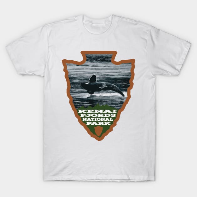 Kenai Fjords National Park arrowhead T-Shirt by nylebuss